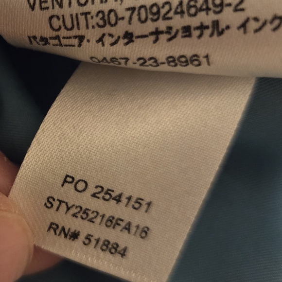 Patagonia Los Gatos Vest High Pile Fleece Zipper Blue Pockets 25216 Womens Large - Picture 7 of 9